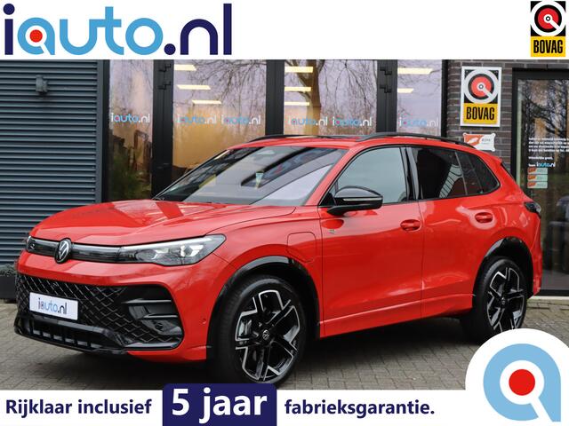 Volkswagen TIGUAN 1.5 eHybrid 272pk R-Line Black Style Pano/Leder/IQ.Light HD/360/Headup/HK/Keyless/ACC/DCC/Elek. stoelen/Dodehoek/20"/Trekhaak wegkl.