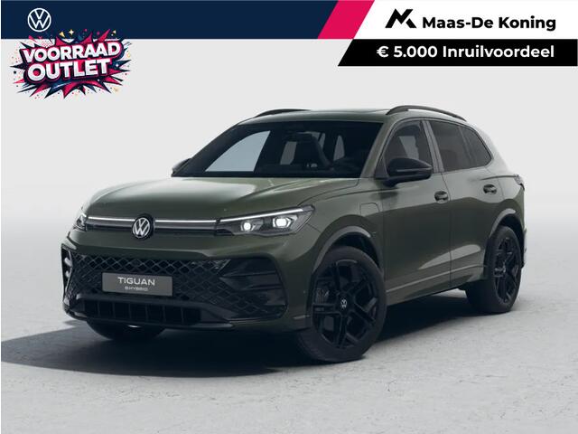 Volkswagen TIGUAN R-Line Edition 1.5 eHybrid 204 PK 6 versn. DSG · Achteruitrijcamera · rondomzichtcamera · Draadloze telefoonlader · Black Style Pakket ·