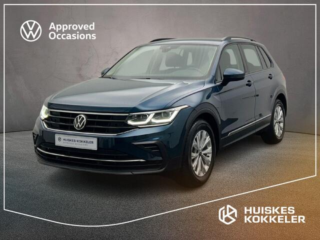 Volkswagen TIGUAN Life 1.5 TSI 150pk DSG Automaat Adaptive cruise control, LED matrix koplampen, Achteruitrijcamera, Stoelverwarming, Elektrische achterklep, App connect, Stuurwiel verwarmd