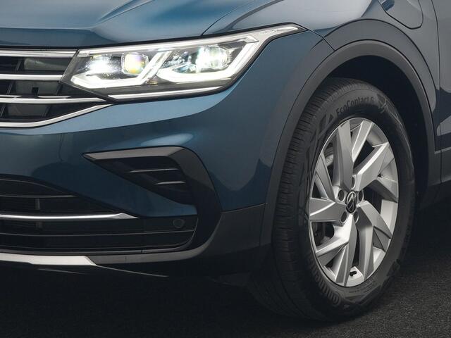 Volkswagen TIGUAN 1.4 TSI eHybrid Elegance PHEV 245pk Dealer O.H. | Trekhaak Af Fabriek | Adaptive Cruise | IQ Light | Camera | Lederen Comfortzetels Memory & Verwarmd | Sfeerverlichting | Apple Carplay | Stuur Verwarmd | Navigatie | DAB | Plug In Hybrid |