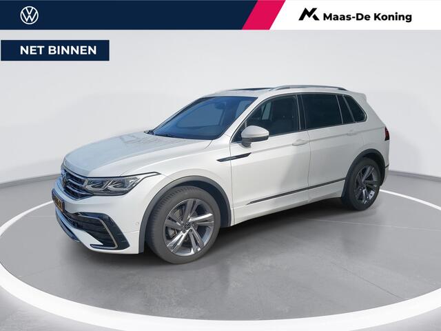 Volkswagen TIGUAN 1.5 TSI 150pk DSG R-Line · Panoramadak · Trekhaak · Camera · Apple/Android Car Play · Navigatie · Stoel-& Stuurverwarming · 19'' Inch ·