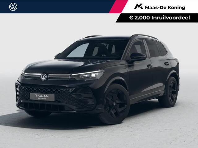 Volkswagen TIGUAN R-Line 1.5 eHybrid 204 PK 6 versn. DSG · Voorstoelen verwarmbaar · Sfeerverlichting · Trekhaak inklapbaar, met elektrische ontgrendeling, incl. aanhangermanoeuvreerhulp Trailer Assist ·