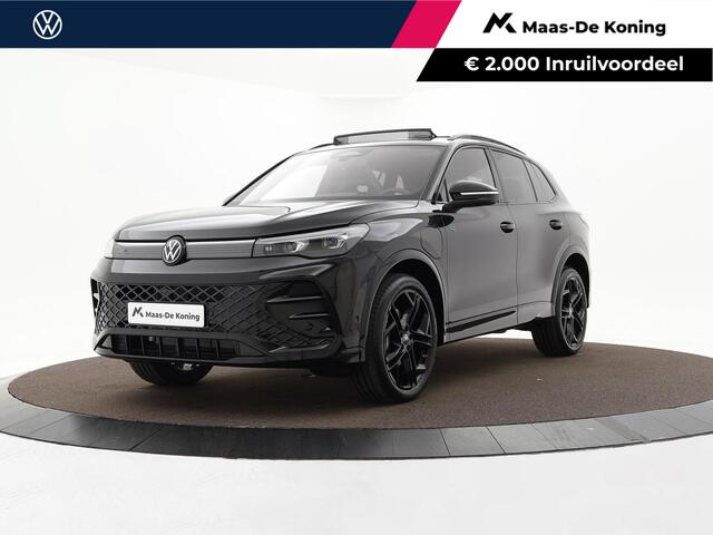 Volkswagen TIGUAN R-Line Edition 1.5 eHybrid 204 PK 6 versn. DSG · Black Style Pakket · Panoramaschuif-kanteldak · Trekhaak inklapbaar, met elektrische ontgrendeling, incl. aanhangermanoeuvreerhulp Trailer Assist ·