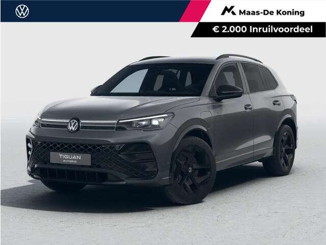 Volkswagen TIGUAN R-Line 1.5 eHybrid 204 PK 6 versn. DSG · Voorstoelen verwarmbaar · Sfeerverlichting · Prijs is inclusief inruilpremie ·