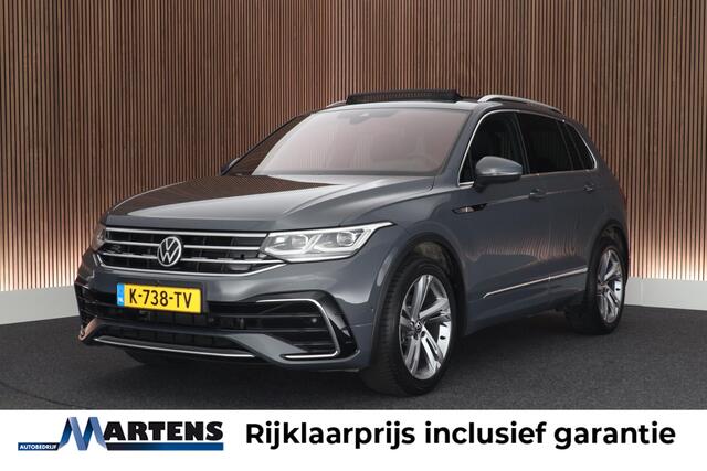 Volkswagen TIGUAN 1.5 TSI 150pk DSG R-Line Business+ Trekhaak 360Camera Keyless Stoelverwarming Virtual Cockpit Navigatie Panoramadak