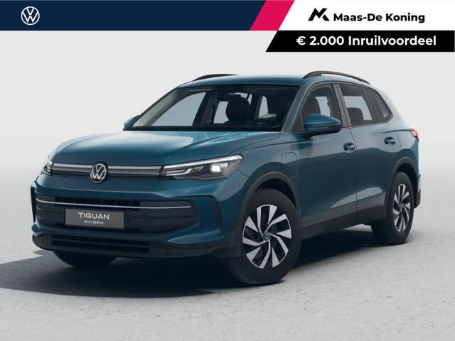 Volkswagen TIGUAN Life 1.5 eHybrid 204 PK 6 versn. DSG · Achteruitrijcamera · Comfort Pakket · Trekhaak inklapbaar, met elektrische ontgrendeling, incl. aanhangermanoeuvreerhulp Trailer Assist ·