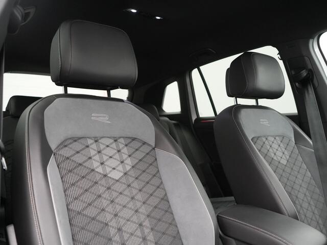 Volkswagen TIGUAN 1.4 TSI eHybrid R-Line PHEV 245pk Dealer O.H | Trekhaak Af Fabriek | Adaptive Cruise | IQ Light | Adaptive Onderstel | Camera | Alcantara Sportstoelen & Stuur Verwarmd | Blis | Keyless | Sfeerverlichting | Virtual | Navigatie | DAB | 20"L.M | Plug In Hybr
