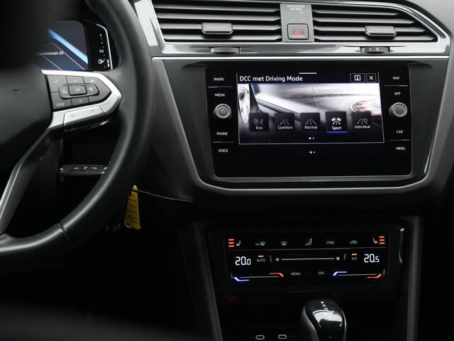 Volkswagen TIGUAN 1.4 TSI 245 pk eHybrid Elegance | IQ Light | Adaptief onderstel | Achteruitrijcamera | Adaptive Cruise | Elektrische achterklep | Stuur-/stoelverwarming
