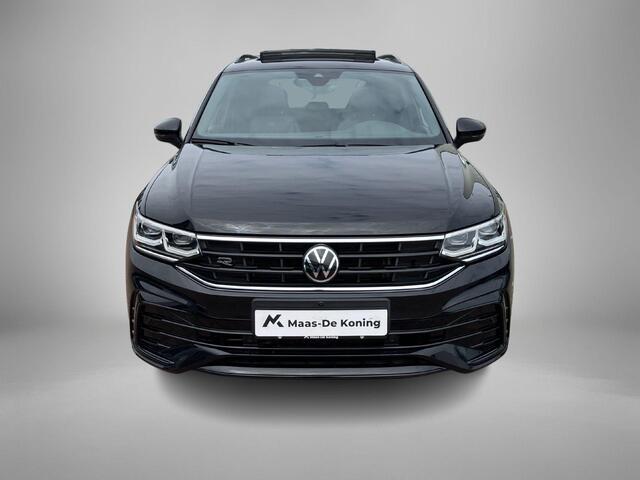 Volkswagen TIGUAN 1.4TSIeHybrid 180kW/245PK R-Line Black Style · Panoramadak · Trekhaak · 360°Camera + Parkeersensoren · Stoelverwarming · Apple/Android Car Play · Dodehoeksensor ·