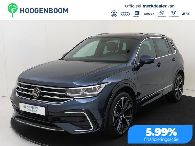 Volkswagen TIGUAN 1.4 TSI eHybrid R-Line Business+ | Panoramadak | Trekhaak | Lederen bekleding met memory | Adaptieve demping | 360 camera | Keyless | Matrix LED |
