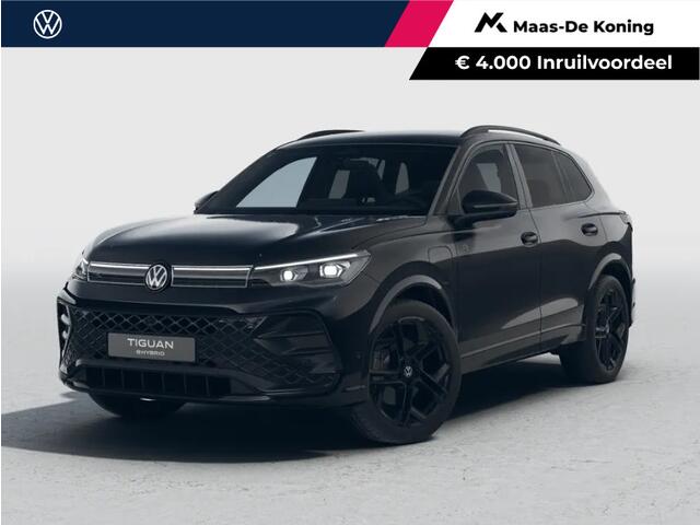 Volkswagen TIGUAN R-Line Edition 1.5 eHybrid 272 PK 6 versn. DSG · Black Style Pakket · Panoramaschuif-kanteldak · Trekhaak inklapbaar, met elektrische ontgrendeling, incl. aanhangermanoeuvreerhulp Trailer Assist · Prijs is inclusief inruilpremie ·