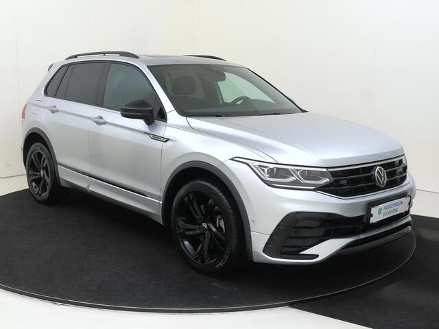 Volkswagen TIGUAN 1.4 TSI eHybrid R-Line Business | SoH 96% | Panoramadak | Lederen bekleding | Trekhaak | Head-up display | 360 camera | Black style | Adaptieve demping | Stoelverwarming voor en achter |