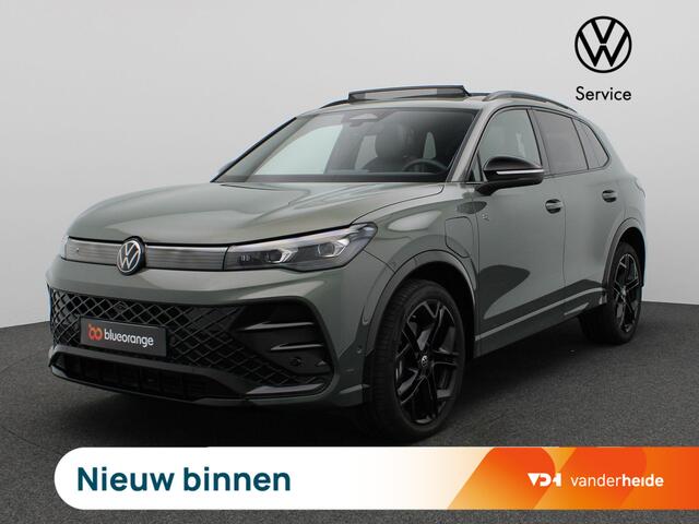 Volkswagen TIGUAN 1.5 eHybrid R-Line Edition 272PK DSG Pano-Schuifdak, Black Style, Trekhaak, 20" LM Velgen, Leder, Memorystoel, Head-Up Display, Harman-Kardon, Matrix LED-Verlichting, 360gr. Camera, Navi, Elektr. Achterklep