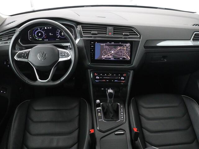 Volkswagen TIGUAN 1.4 TSI eHybrid Elegance Exclusive | SOH 89,1% | Leder | Stoelverwarming | 360 Camera | Virtual Cockpit | Adaptive cruise | Carplay | Sfeerverlichting | Navigatie | Matrix LED | PHEV | Plug In