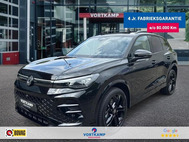 Volkswagen TIGUAN 1.5 TSI e-HYBRID 272 PK R-LINE PANO-DAK/CAMERA/TREKHAAK/HenK/HUD/LEDER/MEMORY