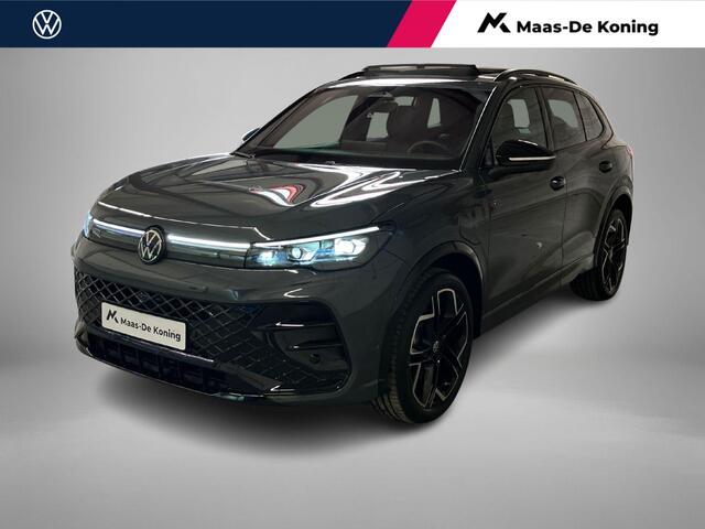 Volkswagen TIGUAN 1.5eHybrid 200kW/272PK R-Line Black Style · Panoramadak · Leder · Trekhaak · Harman Kardon Sound · 360°Camera + Parkeersensoren · Garantie t/m 10-08-2030 of 100.000KM