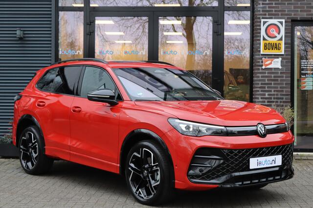 Volkswagen TIGUAN 1.5 eHybrid 272pk R-Line Black Style Pano/Leder/IQ.Light HD/360/Headup/HK/Keyless/ACC/DCC/Elek. stoelen/Dodehoek/20"/Trekhaak wegkl.