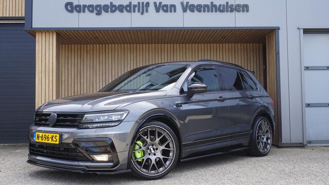 Volkswagen TIGUAN 2.0 TSI 221pk 4Motion DSG R-Line *Eyecatcher* 21inch BBS Motorsport Verlaagd By KW Black Optik Virtual Leder Standkachel *Unieke Tiguan*
