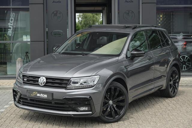 Volkswagen TIGUAN 1.4 TSI 150pk R-Line Panoramadak Leder Memory Blackstyle Trekhaak 20" LMV NLauto Bomvol!
