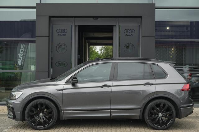 Volkswagen TIGUAN 1.4 TSI 150pk R-Line Panoramadak Leder Memory Blackstyle Trekhaak 20" LMV NLauto Bomvol!