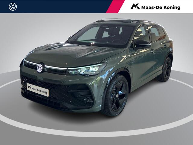Volkswagen TIGUAN 1.5eHybrid 150kW/204PK R-Line Black Style DSG · Panoramadak · Leder · Trekhaak · Harman Kardon · Garantie t/m 25-09-2030 of 100000km