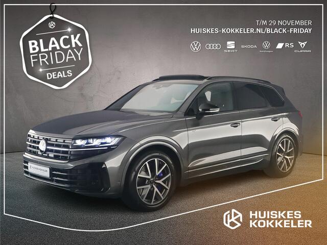 Volkswagen TOUAREG R Edition 3.0 TSI eHybrid 462pk Tiptronic Trekhaak, Lederen bekleding, DYN audio, Head up display, Luchtvering, Adaptive cruise control, 360 camera