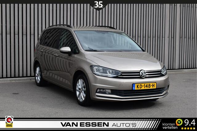 Volkswagen TOURAN 1.2 TSI Connected Series 7p Navigatie Auto-Hold Stoelverw. Perfect onderhouden NL-AUTO!