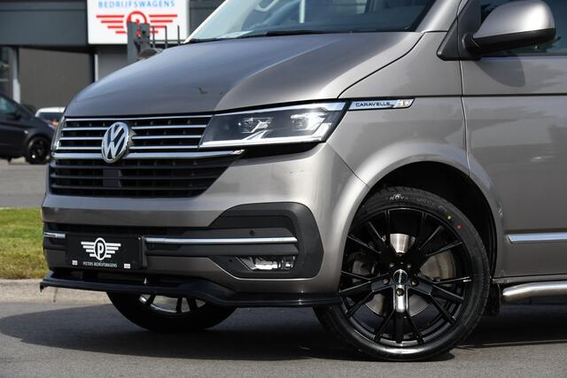 Volkswagen TRANSPORTER 2.0 TDI L2H1 32 DC Caravelle Full Options! Virtual, Adaptieve Cruise, Camera, Carplay, LED, Automaat, 2 x Schuifdeur, Clima, Uniek! Bulli, Highline