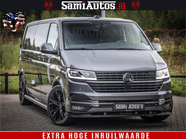 Volkswagen TRANSPORTER 2.0 TDI 20 INCH WIELEN | FULL LED | ZEER MOOI | LANG | CAMERA | NAVI | BREMBO COVER | SIDESTEP | TREKHAAK | DUBBELE DEUR (A) | TOP STAAT | | L2H1 |