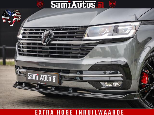Volkswagen TRANSPORTER 2.0 TDI 20 INCH WIELEN | FULL LED | ZEER MOOI | LANG | CAMERA | NAVI | BREMBO COVER | SIDESTEP | TREKHAAK | DUBBELE DEUR (A) | TOP STAAT | | L2H1 |