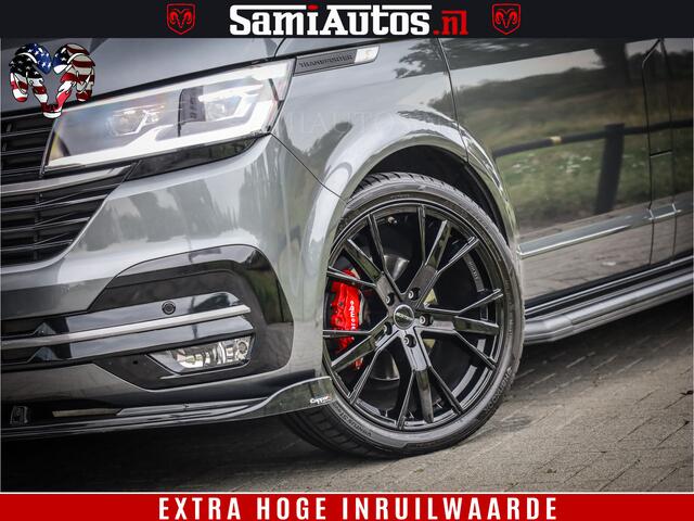 Volkswagen TRANSPORTER 2.0 TDI 20 INCH WIELEN | FULL LED | ZEER MOOI | LANG | CAMERA | NAVI | BREMBO COVER | SIDESTEP | TREKHAAK | DUBBELE DEUR (A) | TOP STAAT | | L2H1 |