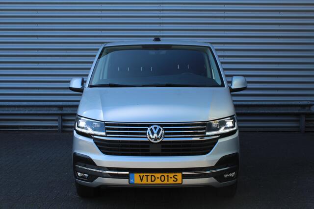 Volkswagen TRANSPORTER 2.0 TDI 150pk L2H1 Bulli DSG NL-Auto NAP Airco Cruise Navi Camera 17"LMV Sidebars Trekhaak 2500kg