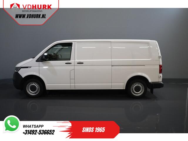 Volkswagen TRANSPORTER Volkswagen Transporter T6.1 2.0 TDI 150 pk DSG Aut. L2 2x Schuifdeur/ LED/ Stoelverw./ Standkachel/ Carplay/ 2.5t Trekverm.