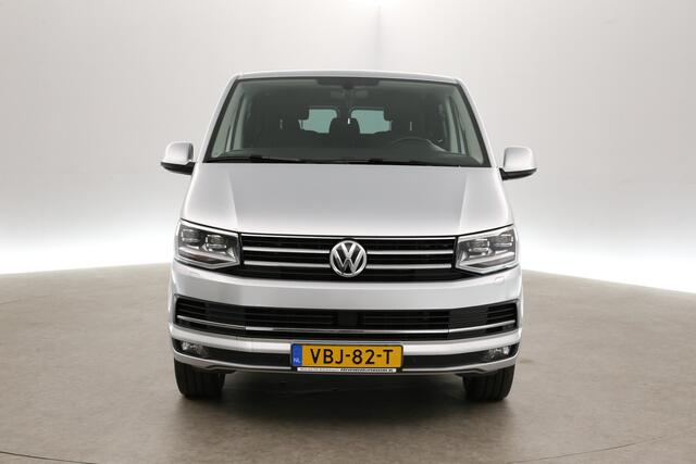 Volkswagen TRANSPORTER 2.0 TDI 150PK L2H1 | Dubbele Cabine | 5 Persoons | DSG Automaat ACC Airco 2xSchuifdeur Carplay LED Trekhaak Navi PDC 17"LMV