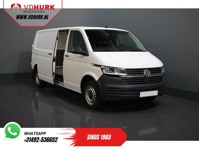 Volkswagen TRANSPORTER T6.1 2.0 TDI 150 pk DSG Aut. L2 2x Schuifdeur/ LED/ Stoelverw./ Standkachel/ Carplay/ 2.5t Trekverm.