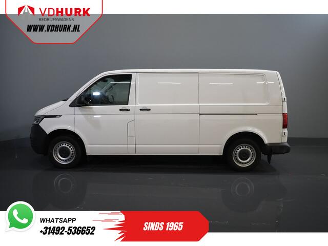 Volkswagen TRANSPORTER T6.1 2.0 TDI 150 pk DSG Aut. L2 2x Schuifdeur/ LED/ Stoelverw./ Standkachel/ Carplay/ 2.5t Trekverm.