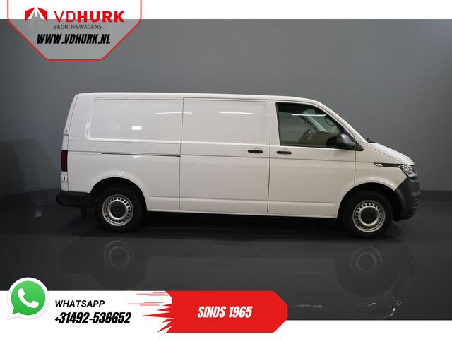 Volkswagen TRANSPORTER T6.1 2.0 TDI 150 pk DSG Aut. L2 2x Schuifdeur/ LED/ Stoelverw./ Standkachel/ Carplay/ 2.5t Trekverm.