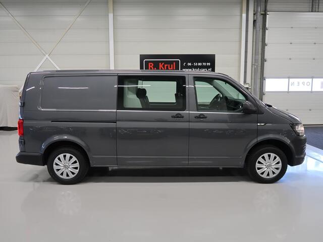 Volkswagen TRANSPORTER 2.0 TSI L2H1 DC Dubbele Cabine 6 Zitplaatsen Lange wielbasis Standkachel Trekhaak Metallic BTW verrekenbaar Elektrisch pakket Camper?