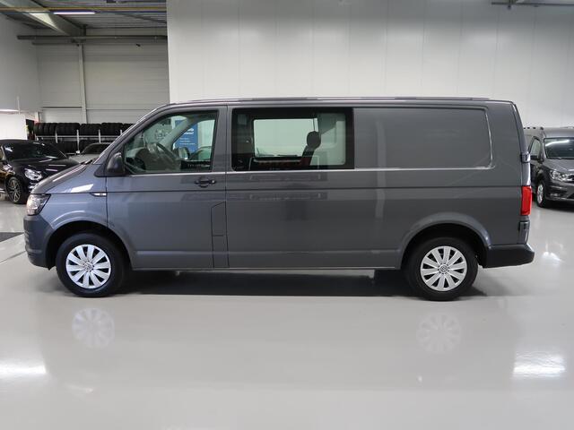 Volkswagen TRANSPORTER 2.0 TSI L2H1 DC Dubbele Cabine 6 Zitplaatsen Lange wielbasis Standkachel Trekhaak Metallic BTW verrekenbaar Elektrisch pakket Camper?