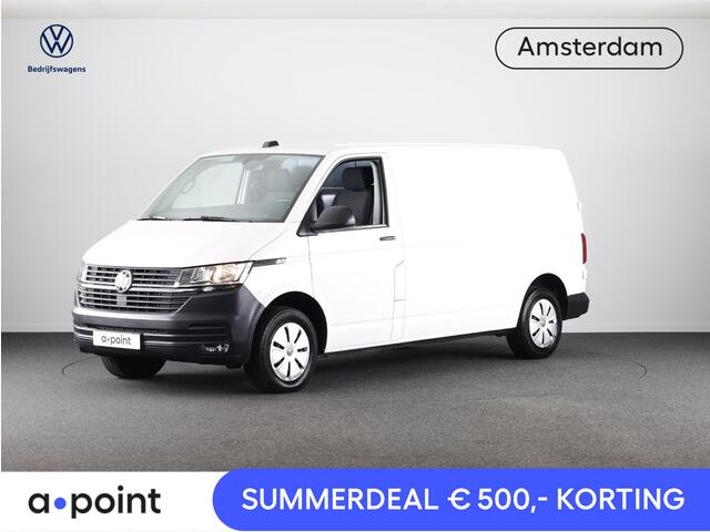 Volkswagen TRANSPORTER 2.0 TDI L2H1 28 Comfortline 110 pk | Verlengde garantie | Navigatie| Lederen stuurwiel | Trekhaak | Parkeersensoren achter | Cruise control | Apple Carplay/Android Auto |