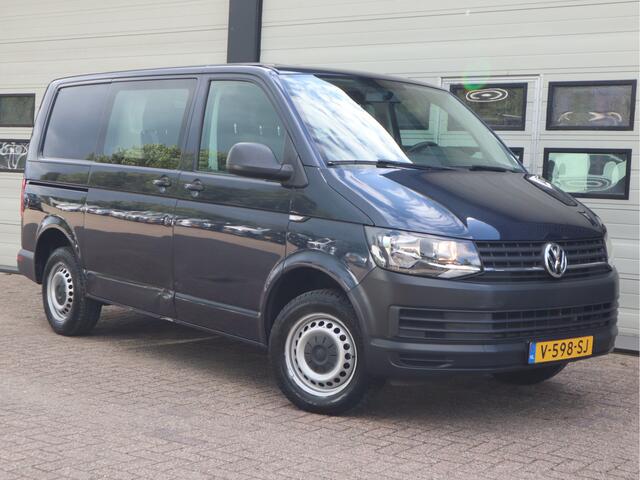 Volkswagen TRANSPORTER 2.0 TDI 85 pk Euro 6 - L1H1 - DC 6 Pers. - Airco