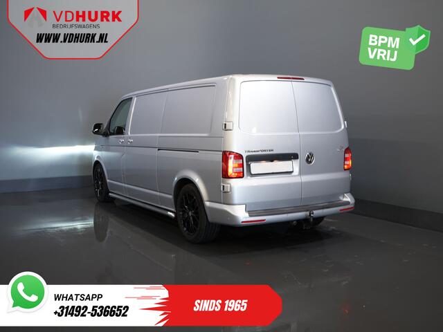 Volkswagen TRANSPORTER 2.0 TDI 140 pk DSG Aut. L2 Highline BPM VRIJ! LED/ 2x schuifdeur/ Stoelverw./ Standkachel/ Riem V.V/ Sidebars/ 18''LMV/ Camera/ Cruise/ Trekhaak/ Airco