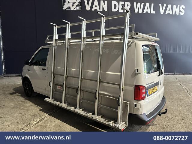 Volkswagen TRANSPORTER 2.0 TDI 150pk L2H1 GLASRESTEEL Euro6 Airco | Imperiaal | 2500kg Trekhaak Bijrijdersbank, Sidebars, Cruisecontrol