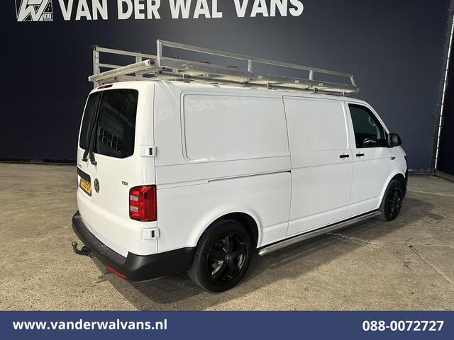 Volkswagen TRANSPORTER 2.0 TDI 150pk L2H1 GLASRESTEEL Euro6 Airco | Imperiaal | 2500kg Trekhaak Bijrijdersbank, Sidebars, Cruisecontrol