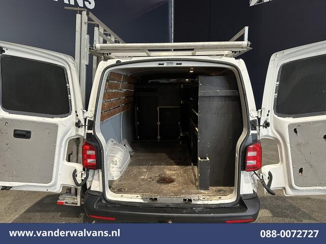 Volkswagen TRANSPORTER 2.0 TDI 150pk L2H1 GLASRESTEEL Euro6 Airco | Imperiaal | 2500kg Trekhaak Bijrijdersbank, Sidebars, Cruisecontrol