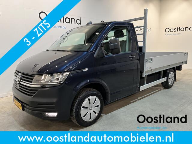 Volkswagen TRANSPORTER 2.0 TDI L2 Open Laadbak / Euro 6 / Airco / Cruise Control / CarPlay / 3-Zits / 18.900 KM !!