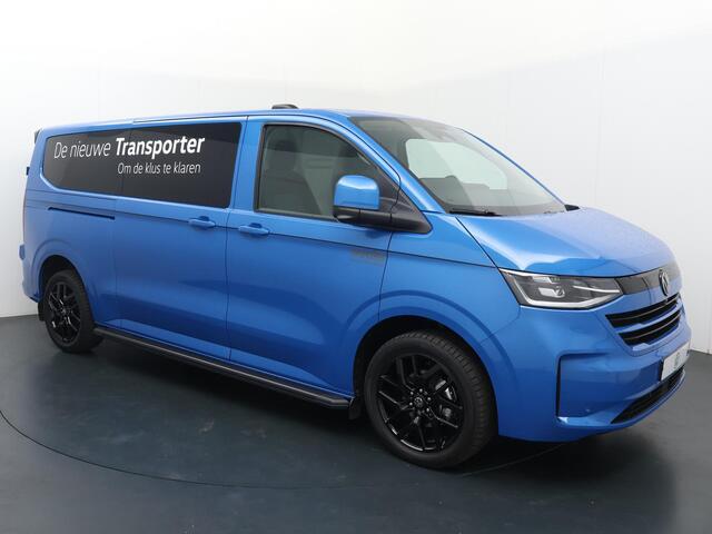 Volkswagen TRANSPORTER 2.0 TDI L2H1 Bulli 170 pk Automaat | BPM Vrij | IQ-LED | Comfortstoelen | Navigatie Apple Carplay/Android Auto DAB+ MF-Stuur | Cruise Control Adaptief | Parkeersensoren V+A + Achteruitrijcamera | LM 19" Zwart | Sidebars Zwart | Glaslookpanelen | Spoiler A