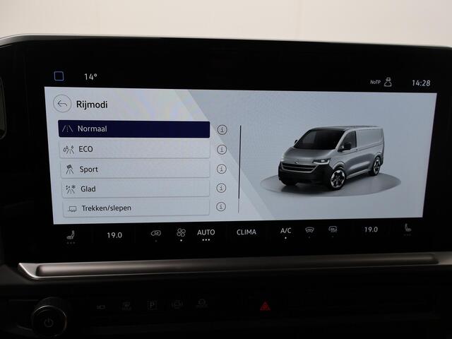 Volkswagen TRANSPORTER 2.0 TDI L2H1 Bulli 170 pk Automaat | BPM Vrij | IQ-LED | Comfortstoelen | Navigatie Apple Carplay/Android Auto DAB+ MF-Stuur | Cruise Control Adaptief | Parkeersensoren V+A + Achteruitrijcamera | LM 19" Zwart | Sidebars Zwart | Glaslookpanelen | Spoiler A