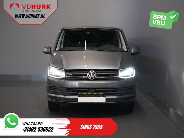 Volkswagen TRANSPORTER 2.0 TDI 150 pk DSG Aut. 4Motion L2 BPM VRIJ! 4x4/ 2x Schuifdeur/ LED/ Adapt. Cruise/ Alarm/ Stoelverw./ LMV/ Camera/ Airco