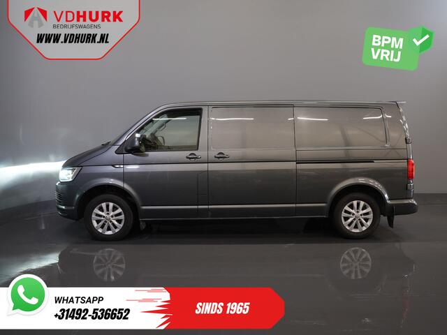 Volkswagen TRANSPORTER 2.0 TDI 150 pk DSG Aut. 4Motion L2 BPM VRIJ! 4x4/ 2x Schuifdeur/ LED/ Adapt. Cruise/ Alarm/ Stoelverw./ LMV/ Camera/ Airco